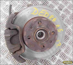 LANCIA DEDRA 1.6 93r ZWROTNICA PIASTA LEWY PRZÓD