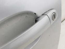 SEAT LEON I 1.9 TDI 04r DRZWI LEWY PRZÓD 5D SREBRNE L57N