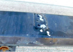 MB ACTROS MP4 12r EURO 5 BELKA WZMOCNIENIE ZDERZAKA PRZÓD 