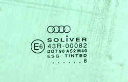 AUDI A6 C5 1.8T QUATTRO 98r KOMBI SZYBA LEWY PRZÓD 