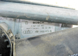 AUDI A6 C5 1.8T QUATTRO 98r MECHANIZM SILNIK WYCIERACZEK PRZÓD 