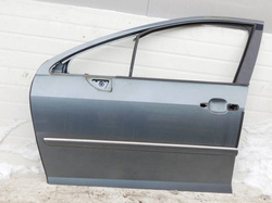 PEUGEOT 407 SW 1.6HDI 2008r DRZWI LEWY PRZÓD