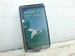 MAZDA 5 V I 2.0D 07r SZYBA DRZWI TYŁ PRAWY