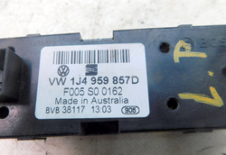 VW PASSAT B5 FL 1.9 TDI PRZEŁĄCZNIK SZYB LEWY PRZÓD 1J4959857D
