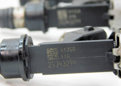 OPEL ASTRA H III 1.6 05r Z20R LISTWA WTRYSKOWA WTRYSKIWACZE 25343299