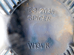 IVECO EUROCARGO 120E21 19,5" 02-08 WAŁ NAPĘDOWY 127CM