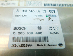 MERCEDES W210 LIFT KOMBI 2.7 01r MODUŁ STEROWNIK ESP 0315450732