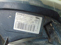 RENAULT KANGOO 2005r LAMPA PRAWY PRZÓD