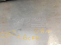 KIA CEED I 1.6CRDI 08r TŁUMNIK WYDECH