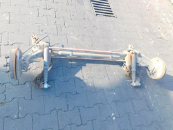 PEUGEOT 206 1.4 2001r BELKA ZAWIESZENIA TYŁ BĘBNY 