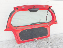 TOYOTA YARIS I 99r 1.0 KLAPA BAGAŻNIKA TYŁ CZERWONA 