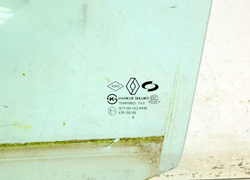 RENAULT KOLEOS I 2.0D 09r SZYBA DRZWI LEWY PRZÓD