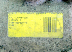 FORD FOCUS Mk1 1.6 1999r SPRĘŻARKA KOMPRESOR KLIMATYZACJI YS4H-19D629-AB