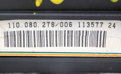 OPEL VECTRA C 1.9 CDTI LICZNIK ZEGARY PRĘDKOŚCIOMIERZ 13165958ME