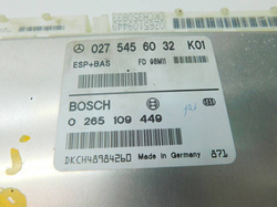 MERCEDES A KLASA W168 1.7D KOMPUTER ESP 0275456032