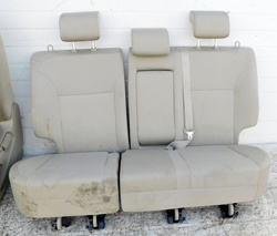RENAULT KOLEOS I 2.0D 09r FOTELE WNĘTRZE SIEDZENIA KOMPLET JASNE BEŻOWE