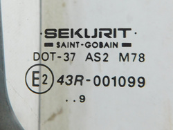 DUCATO II JUMPER BOXER 2.8 94-06 SZYBA PRAWY PRZÓD TRÓJKĄT