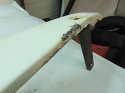 VOLVO FH12 380 97r SIERP SPOILER PRAWY OWIEWKA