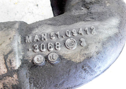 MAN TGX LIFT 2018r 460KM EURO 6 RURA PRZEWÓD KOLANO POWIETRZA 51.09412-3100