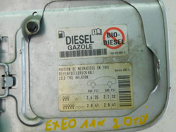 SEAT EXEO 2.0 TDI 11r KLAPKA WLEWU PALIWA