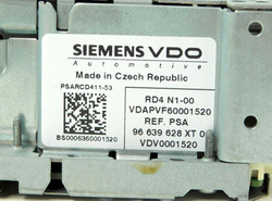 PEUGEOT 207 1.4b 5D 06r RADIO 96639628XT