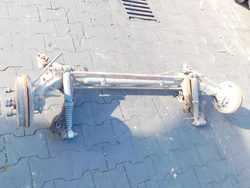 PEUGEOT 206 1.4 2001r BELKA ZAWIESZENIA TYŁ BĘBNY 