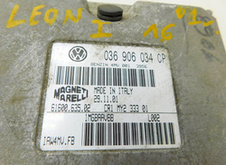 SEAT LEON I 1.6b 01r KOMPUTER STEROWNIK SILNIKA 036906034CP