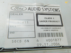 FORD MONDEO Mk3 1.8 2004r RADIO SONY 5S7T-18C815-CG