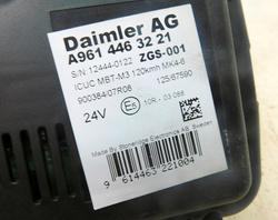 MB ACTROS MP4 12r EURO 5 LICZNIK ZEGARY A9614463221