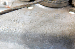 AUDI 80 B4 94r PODNOŚNIK MECHANIZM PODNOSZENIA SZYBY LEWY TYŁ MANUALNY  