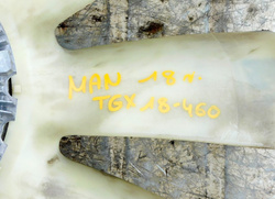 MAN TGX LIFT 2018r EURO 6 WENTYLATOR CHŁODNICY WISKOZA 