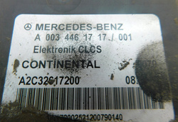 MB ACTROS MP4 12r EURO 5 MODUŁ STEROWNIK KOMPUTER PODUSZEK A0034461717