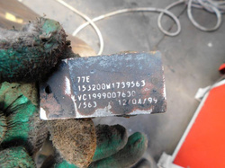 IVECO EUROTECH 99r WKŁAD GŁÓWKA MOSTU 45:8