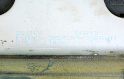  FORD FOCUS Mk2 2.0 TDCI 07r ZAMEK KLAPY TYŁ 3M51-R442A66-AN