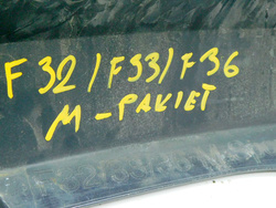 BMW 4 F32 F33 F36 M-PAKIET 435i DYFUZOR TYŁ 8054564