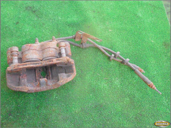 FIAT DUCATO 2.5TD 98r ZACISK HAMULCOWY LEWY TYŁ