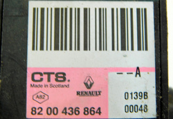 RENAULT KANGOO II 1.5 D 08r PEDAŁ GAZU POTENCJOMETR 8200436864