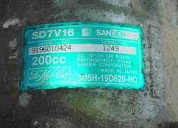  FORD FOCUS Mk2 2.0 TDCI 07r HB KOMPRESOR POMPA SPRĘŻARKA KLIMATYZACJI 