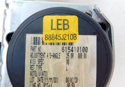 RENAULT KOLEOS I 2.0D 09r PAS BEZPIECZEŃSTWA LEWY TYŁ