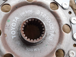 TOYOTA AVENSIS T27 2.0D4D 09r SPRZĘGŁO DWUMASA