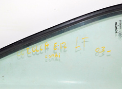 TOYOTA COROLLA E12 2.0 90KM SZYBA DRZWI LEWY TYŁ TRÓJKĄT KOMBI