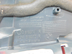 BMW 4 F32 2014r PRZEDLIFT LAMPA PRAWY TYŁ Z KLAPY USA 7296102