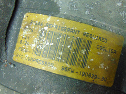 FORD FIESTA MK4 1.25 98r SPRĘŻARKA KLIMATYZACJI