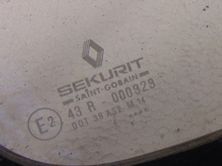 RENAULT MASTER I 80-98 SZYBA SZYBKA LEWA USZCZELKA
