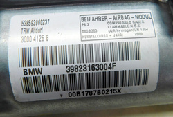 BMW E39 2.5 PODUSZKA POWIETRZNA PASAŻERA DESKI AIRBAG 39823163004F