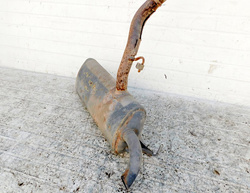 RENAULT KOLEOS I 2.0D 09r TŁUMIK WYDECH KOŃCOWY