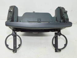 CITROEN C6 2.7 HDI 07r KONSOLA ŚRODKOWA  RAMKA RADIA UCHWYT NA KUBKI