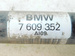 BMW F20 120i 18r LCI PÓŁOŚ PRAWY TYŁ 7609352