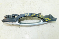 SKODA OCTAVIA II 2005r KLAMKA PRAWY PRZÓD SREBRNA LA7W  