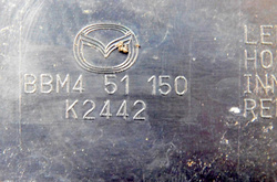 MAZDA 3 II BL 2012r 2.0 B  SEDAN LAMPA PRAWY TYŁ Z BŁOTNIKA